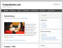 Tablet Screenshot of fotzenficken.net